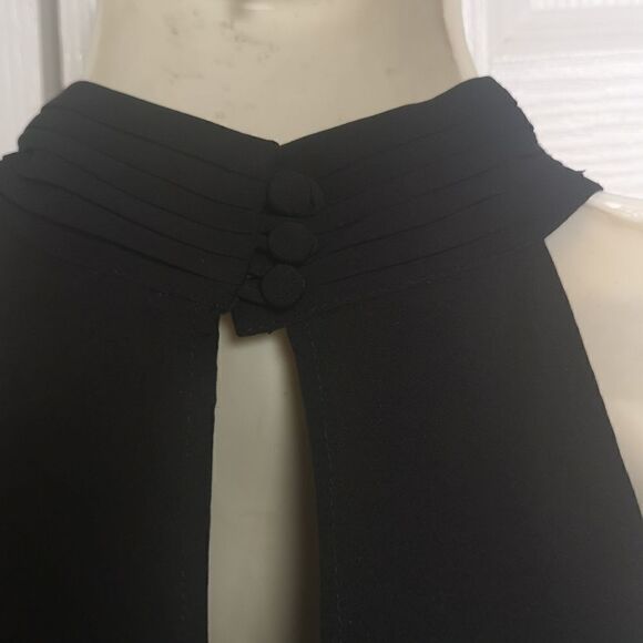 Adiva Ladies Ruffle Pleated Top Black Small 🖤🖤 - Picture 7 of 16